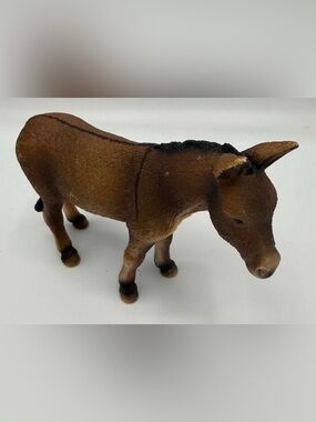 Schleich Retired Donkey 2008 Model Figure *Used*
